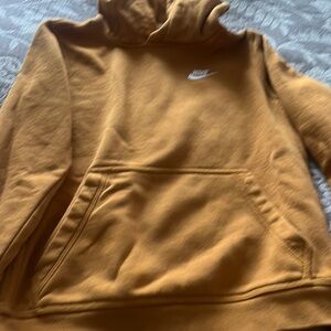 Nike caramel brown hoodie